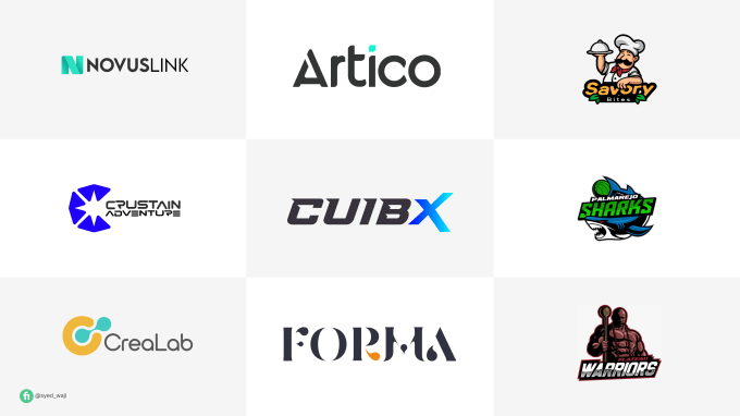 Gig Preview - Do unique modern minimalist business logo design for brand