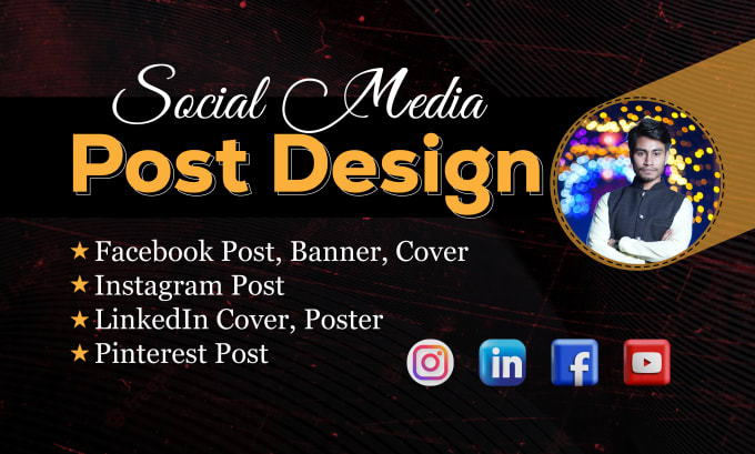 Gig Preview - Social media post design and blog posts design