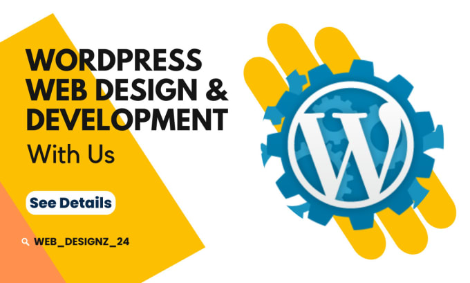 Gig Preview - Develop modern responsive wordpress website design