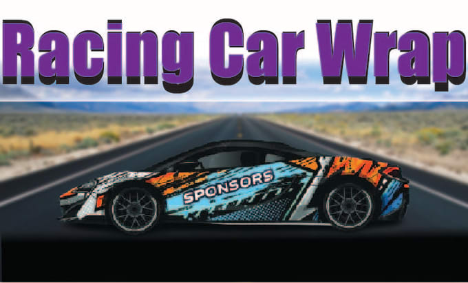 Gig Preview - Create racing wrap, itasha wrap design, car wrap,