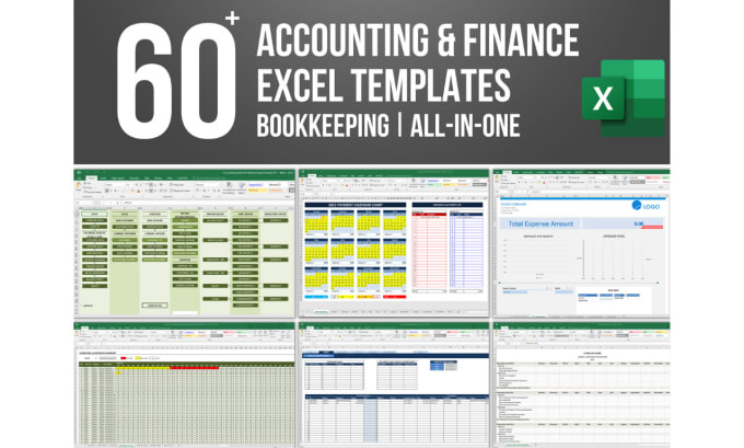 Gig Preview - Send 60 accounting, finance, bookkeeping templates for financial analysis