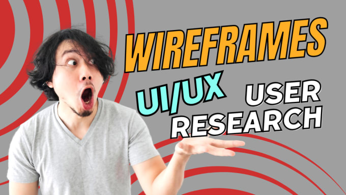 Gig Preview - Do research, user flows, wireframes for apps and websites