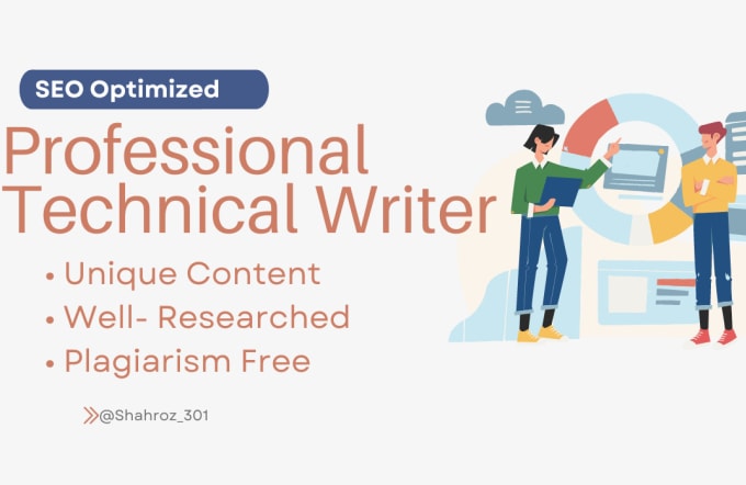 Gig Preview - Professionally write technical articles or blogs