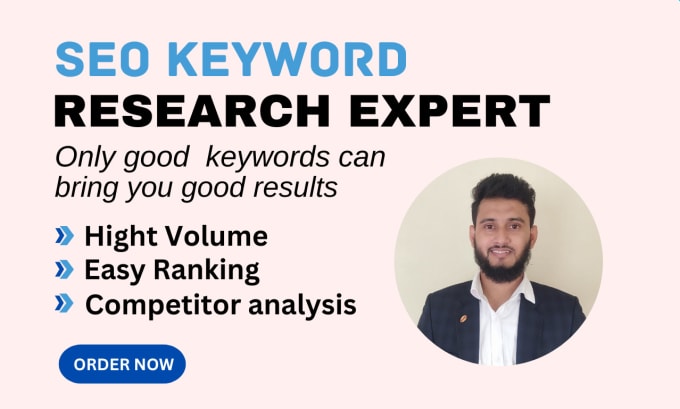 Gig Preview - Do advanced SEO keyword research and competitor analysis