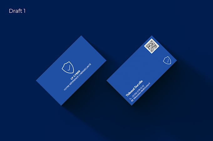 Gig Preview - Provide professional business card design services