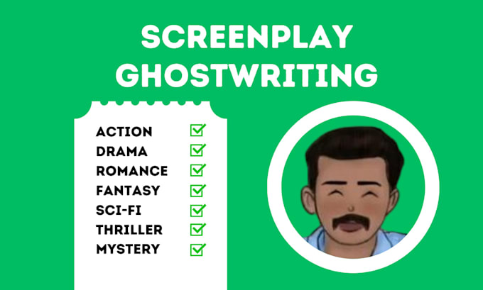 Gig Preview - Turn your story into a screenplay or movie script