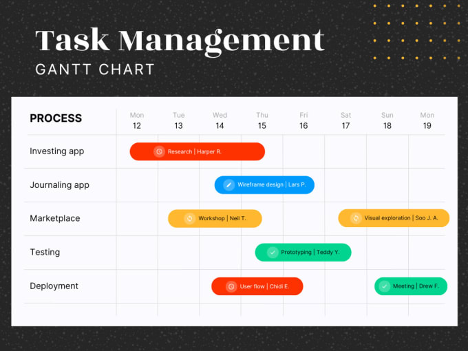 Gig Preview - Lead your project management tasks