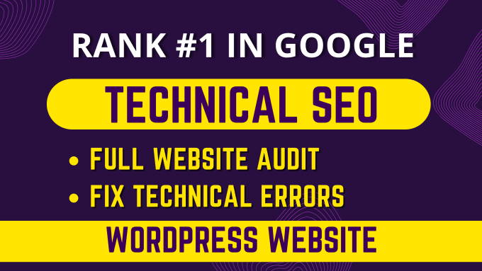 Gig Preview - Audit and fix your website technical SEO errors with premium semrush