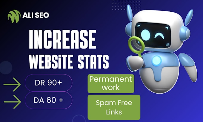 Gig Preview - Increase domain rating on ahrefs to dr60