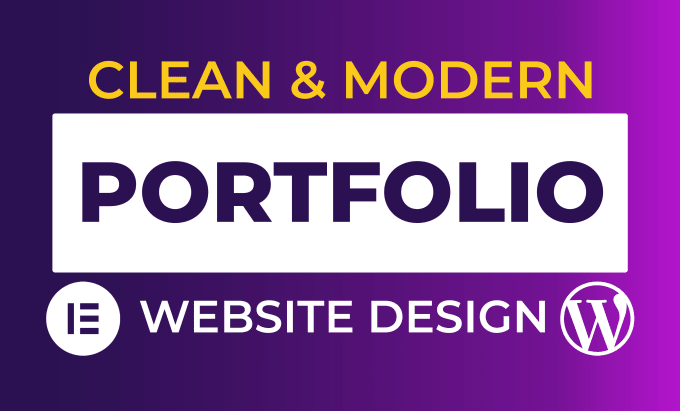 Gig Preview - Build a portfolio, business, and blog website design