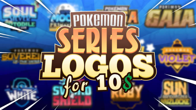 Gig Preview - Design a professional pokemon series logo for you