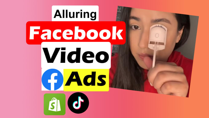 Gig Preview - Create facebook video ads and tiktok  video ads for dropshipping products