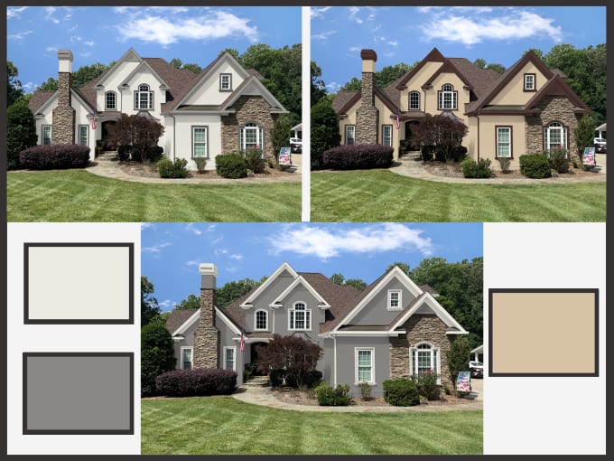 Gig Preview - Change the house color and remodel exterior interior