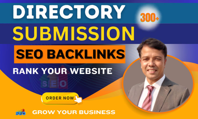 Gig Preview - Do directory submission SEO backlinks for website ranking