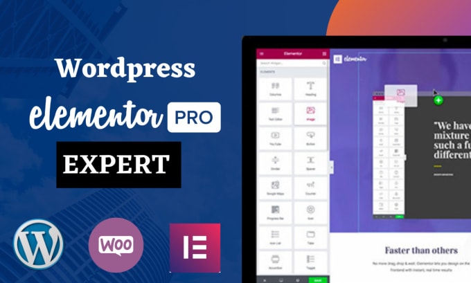 Gig Preview - Design wordpress website using elementor pro expert