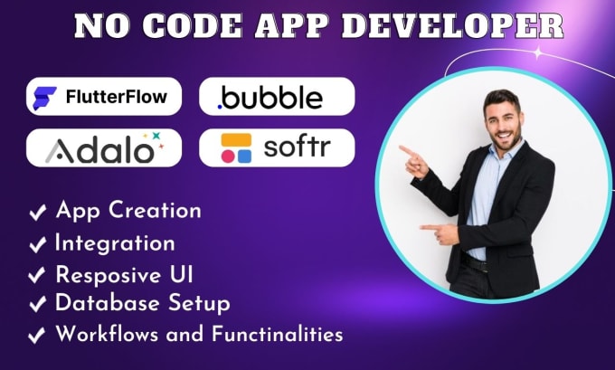 Gig Preview - Develop flutterflow io mobile app development ios andriod flutter app developer