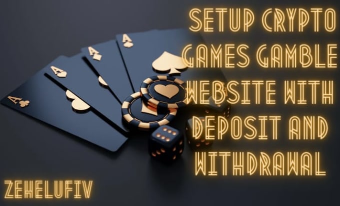 Gig Preview - Setup crypto games gamble website with deposit and withdraw