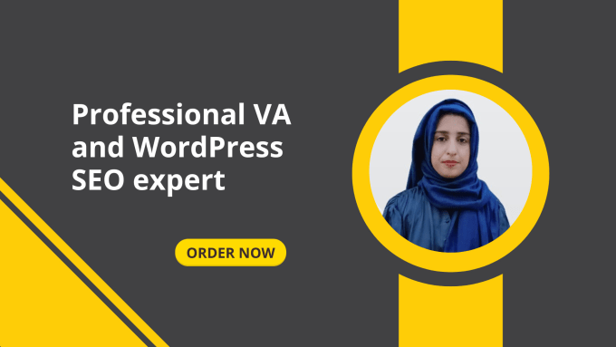 Gig Preview - Professional wordpress SEO expert, and VA