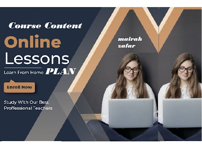 Gig Preview - Create perfect lesson plan, online course services, lesson notes and curriculum