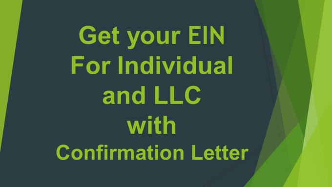 Gig Preview - Get your ein tax id for llc or single member from irs in 24h