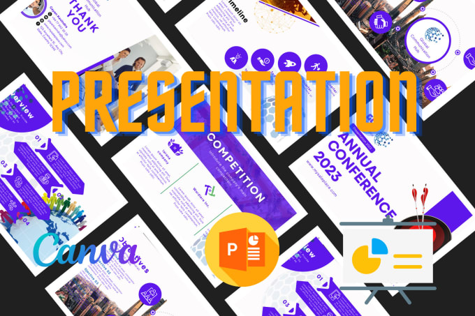 Gig Preview - Design canva, google slides and powerpoint  presentation