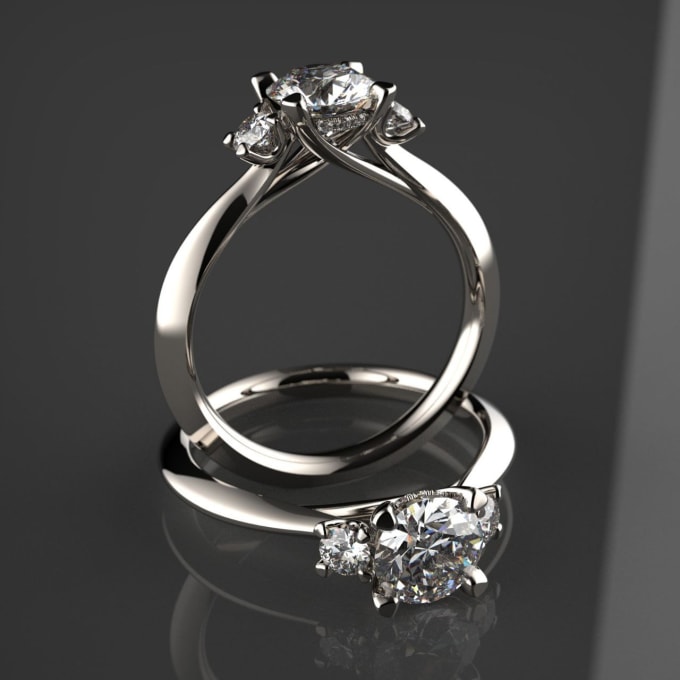 Gig Preview - Make a photorealistic jewelry 3d rendering