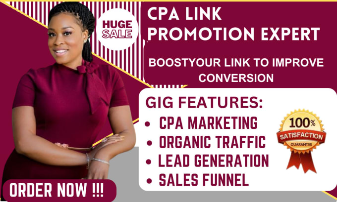 Gig Preview - Do click bank affiliate link promotion, affiliate marketing, cpa link promotion