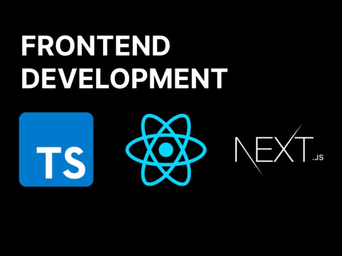 Gig Preview - Be frontend web developer reactjs, nextjs, typescript