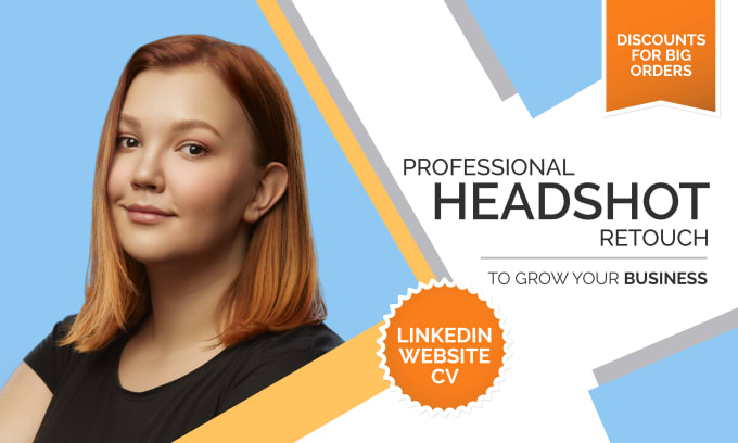 Gig Preview - Retouch your business headshot photo for CV and linkedin