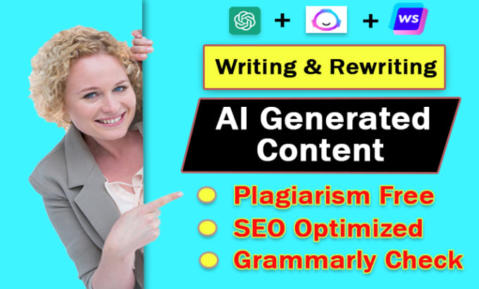 Gig Preview - Edit and rewrite chatgtp ai generated articles, essays, blogs