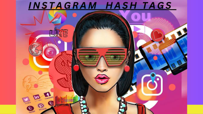 Gig Preview - Research hash tags  to grow your instagram organically