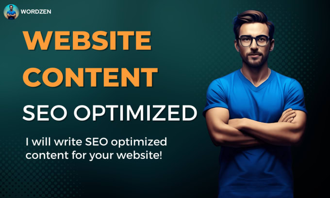 Gig Preview - Be your website content SEO copywriter