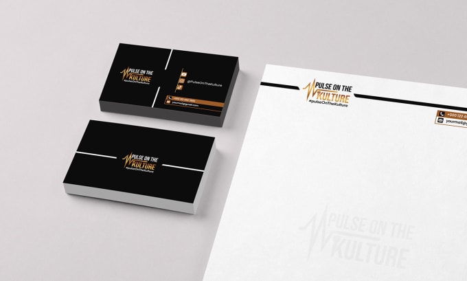 Gig Preview - Do perfect business card and amazing letterhead design