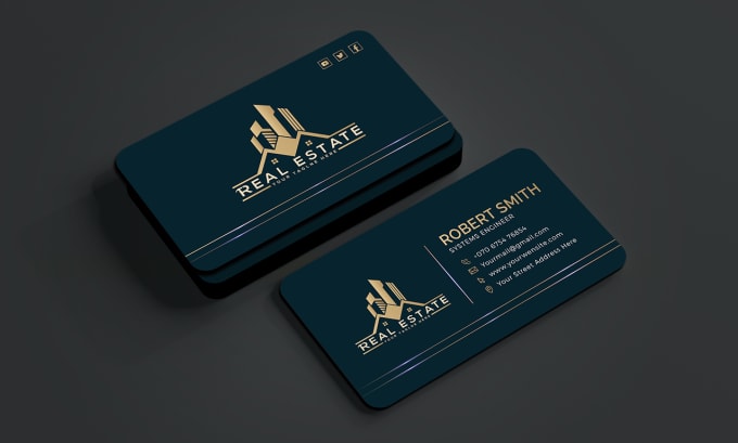 Gig Preview - Do luxury impressive and minimalist business card design