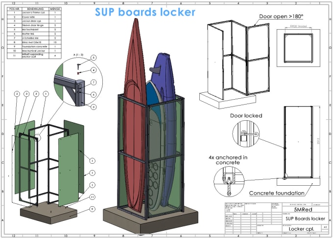 Gig Preview - Mechanical engineering design 3d modeling technical drawing