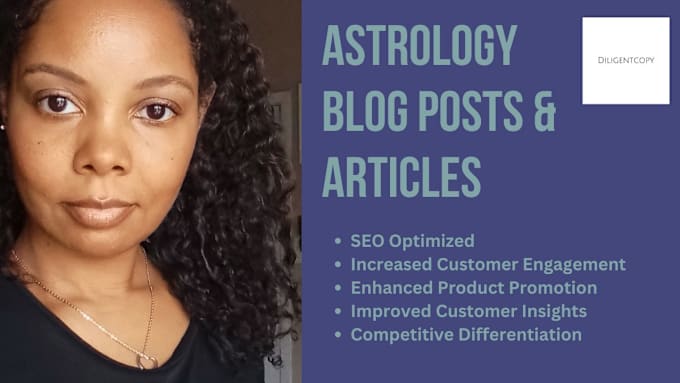 Gig Preview - Write accurate astrology blog posts and articles