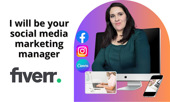 Gig Preview - Be your social media marketing manager