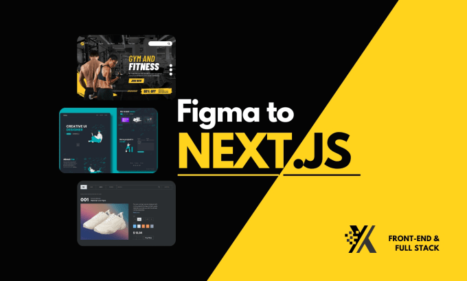 Gig Preview - Convert figma to next js, nextjs frontend or fullstack