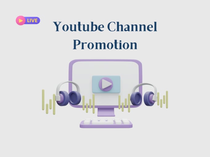 Gig Preview - Deliver premium quality youtube channel promotion