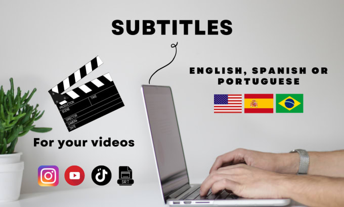 Gig Preview - Translate and add english or spanish subtitles to your video