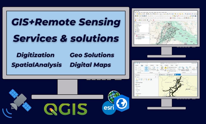 Gig Preview - Do expert gis mapping, geospatial and satellite analysis