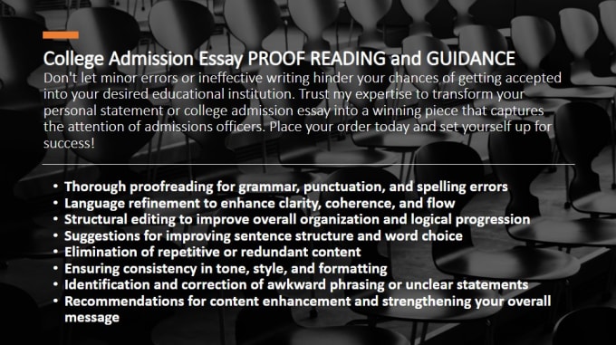 Gig Preview - Craft a winning personal statement for fulbright scholarship