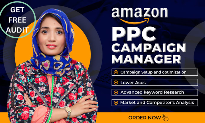 Gig Preview - Audit and manage amazon ppc setup and fba advertising expert campaign