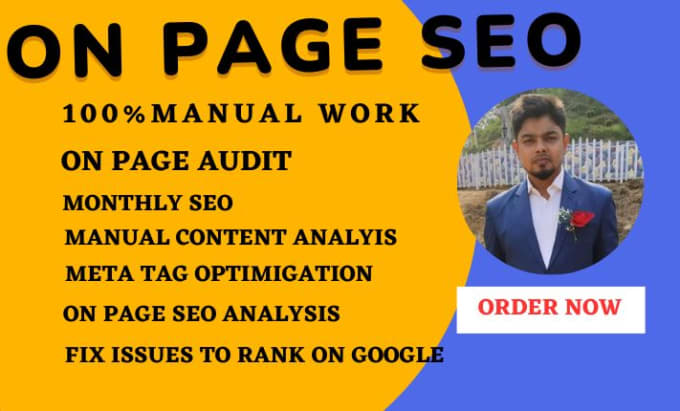 Gig Preview - Do monthly on page SEO backlink and high domain authority