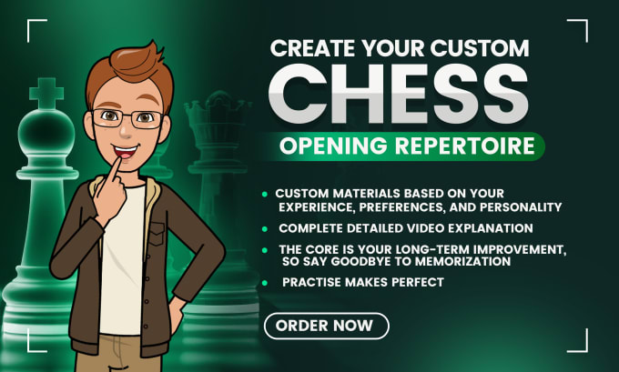 Gig Preview - Be your chess coach and give quality custom chess lessons