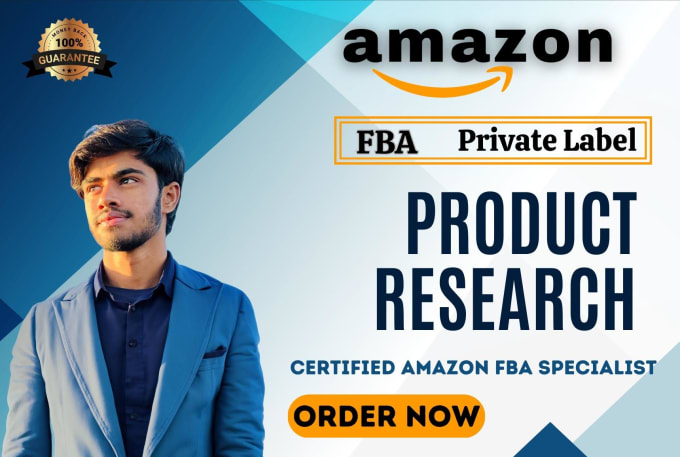 Gig Preview - Do amazon fba product research, amazon product research for fba private label