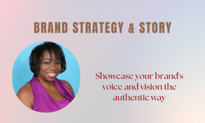 Gig Preview - Develop your brand strategy and story