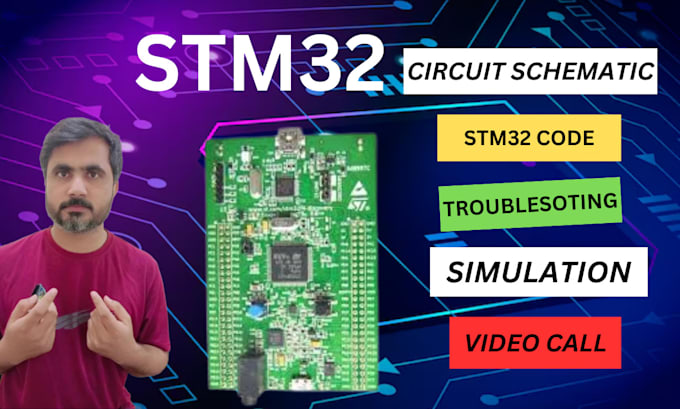 Gig Preview - Do stm32 programming and circuit schematic