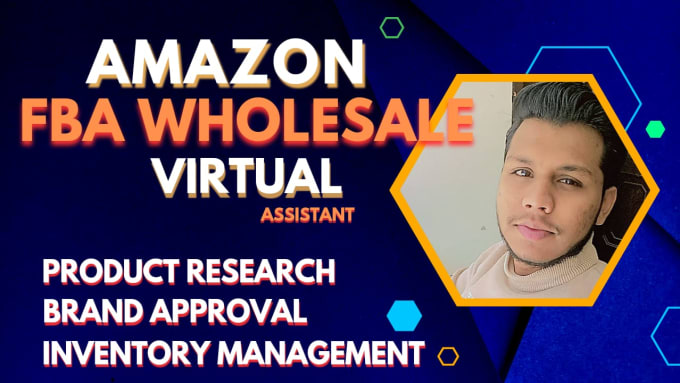 Gig Preview - Amazon fba wholesale virtual assistant