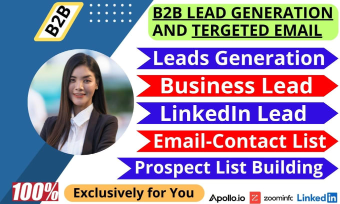 Bestseller - provide b2b leads generation, contract list for any industry